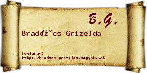 Bradács Grizelda névjegykártya